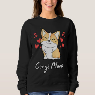 Best Corgi Mom Mommy Dog Owner Mother Sweatshirt