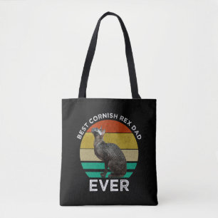 Best Cornish Rex Dad Ever Tote Bag