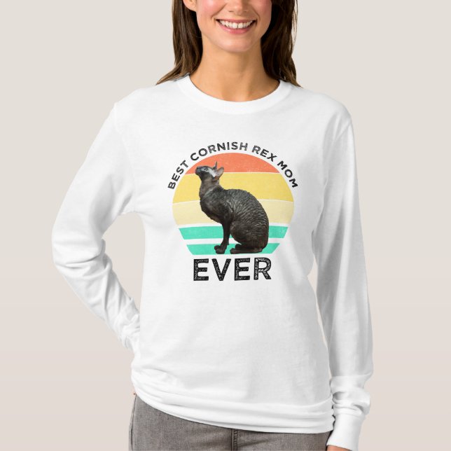 Best Cornish Rex Mom Ever T-Shirt (Front)