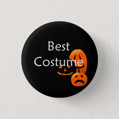 Best Costume Contest Halloween Jack_o_Lanterns Button