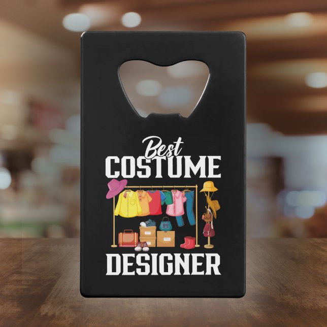 Best Costume Designer - Film Crew Gift Credit Card Bottle Opener (Creator Uploaded)