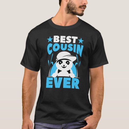 Best Cousin Ever Panda   T_Shirt