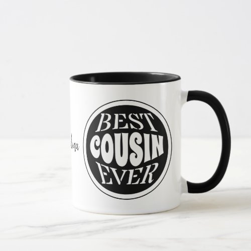Best Cousin Ever Personalized Mug