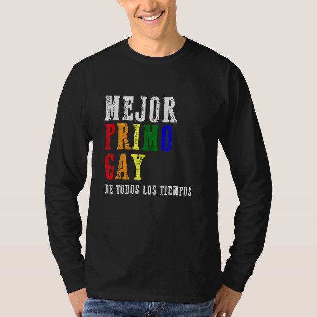 Best Cousin Gay Of All Times Lgbt Q Pride Lgbt T-Shirt (Front)