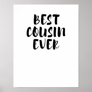 Best cousin poster