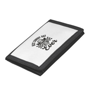 Best Cowboy Dad Skull Western Shirt Design_1 Trifold Wallet