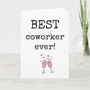 Best Coworker Ever, Coworker Appreciation Card