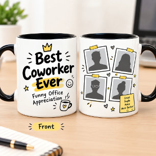 Best Coworker Ever Personalized Photo Mug