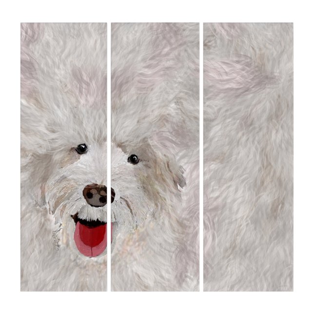 Best Cozy Labradoodle  Triptych (Front)