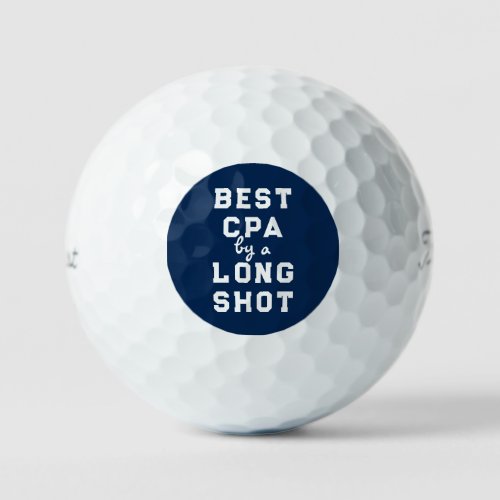 Best CPA Gift Golf Balls