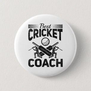 Best Cricket Coach - Cricketing Cricket Player Button