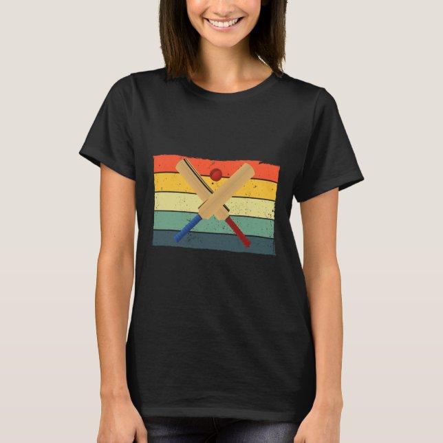 Best Cricket Design For Men Women Sports Sports Te T-Shirt (Front)