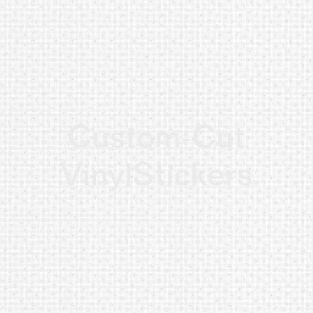 Best Custom-Cut Vinyl Sticker (Front)