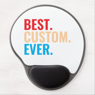 Best custom ever vintage retro Customized text Gel Mouse Pad