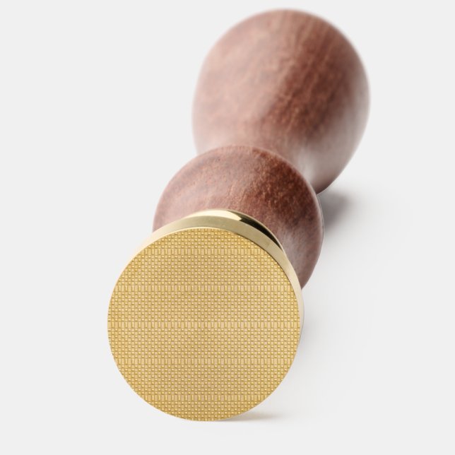 Best Custom LogoText Solid Brass Wax Stamper (Front)
