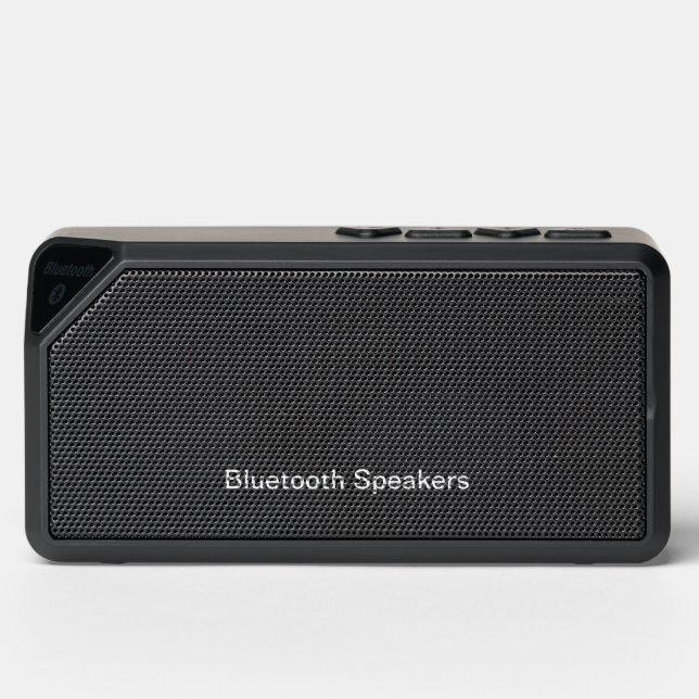 Best Custom TextLogo Bluetooth Speakers (Front)
