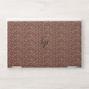 Best Customize Text Logo HP Laptop Skin