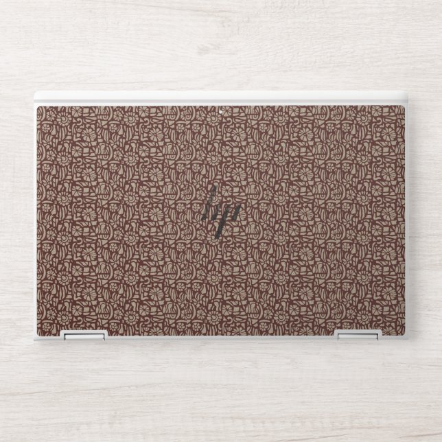 Best Customize Text Logo HP Laptop Skin (Front)