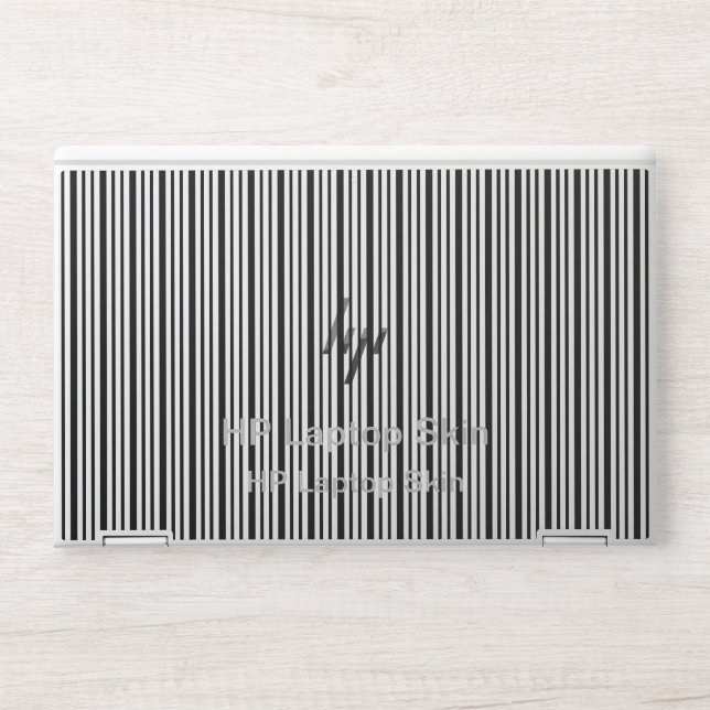 Best Customize Text Logo HP Laptop Skin (Front)