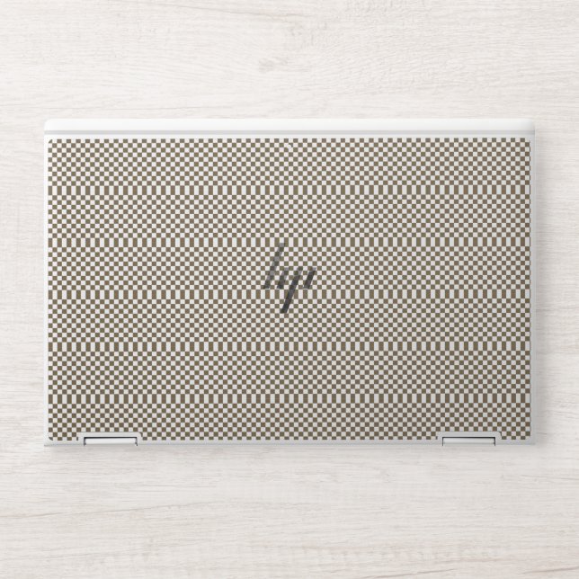 Best Customize Text Logo HP Laptop Skin (Front)