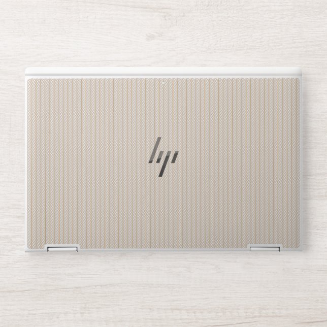 Best Customize Text Logo HP Laptop Skin (Front)