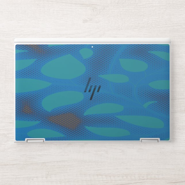 Best Customize Text Logo HP Laptop Skin (Front)