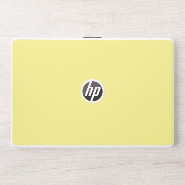 Best Customize Text Logo HP Laptop Skin (Front)