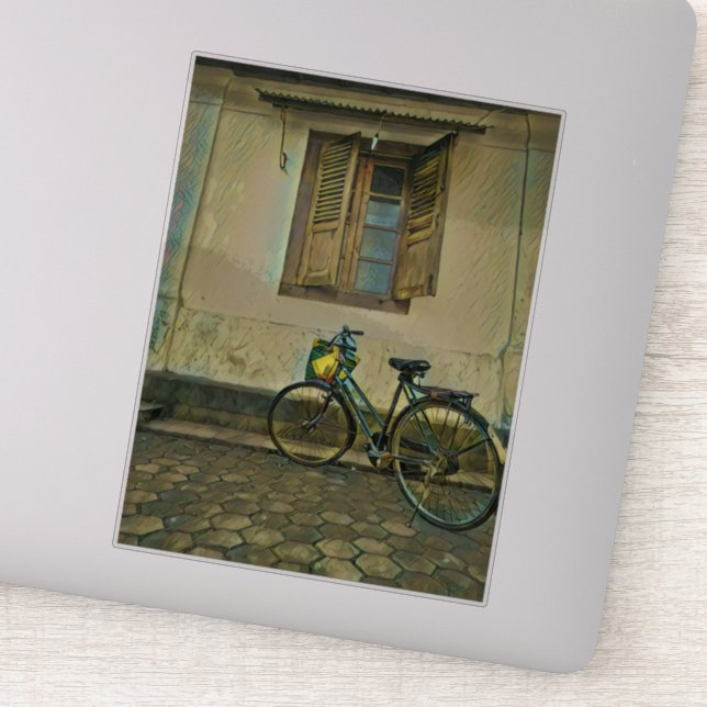 Best cyclist gifts sticker (Detail)