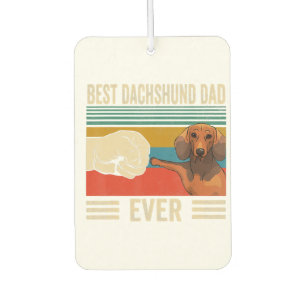 Best Dachshund Dad Ever Bump Air Freshener