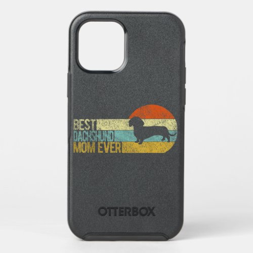 Best Dachshund Mom Dachshund Mama Ever Dog Mom Wie OtterBox Symmetry iPhone 12 Pro Case