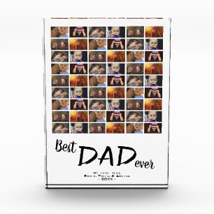 Best Dad 6 Photo Collage Family Photo Block