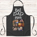 Best Dad 6 Photo Collage Family Photo Grey Apron<br><div class="desc">Best Dad 6 Photo Collage Family Photo Pattern Grey Apron. Add 6 photos of the family. This personalized apron is a perfect keepsake gift for a father for Father`s Day,  birthday or Christmas.</div>