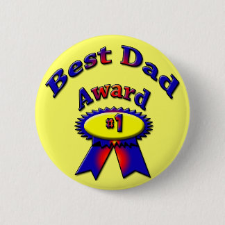 Best Dad Award Pinback Button