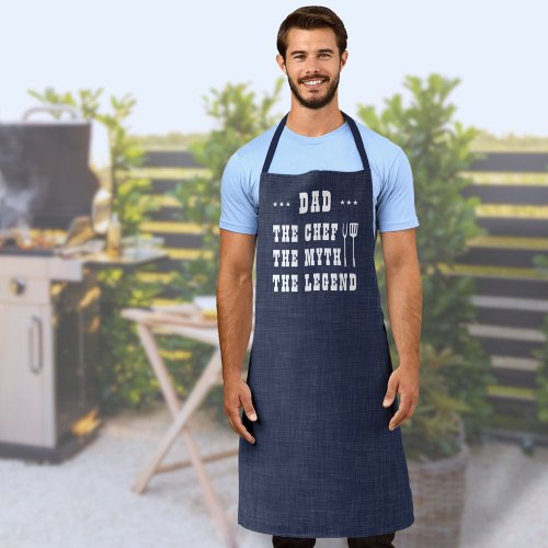 Best Dad BBQ Chef Grilling Apron
