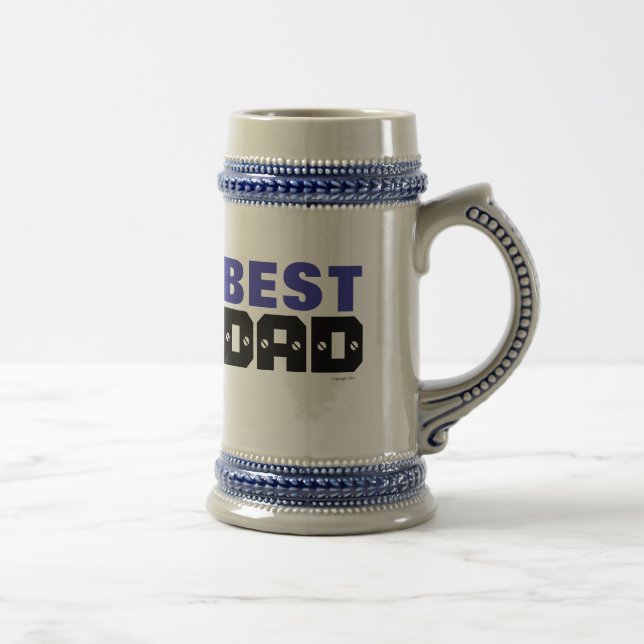 Best Dad Beer Stein Mug (Right)