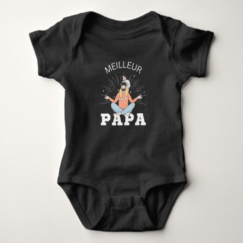 best dad brother grandpa daddy daugther baby bodysuit