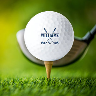 BEST DAD BY PAR Blue Keepsake  Golf Balls