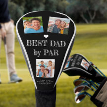 Best Dad by Par custom 3 father photo