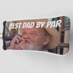 BEST DAD BY PAR CUSTOM GOLF PUTTER COVER