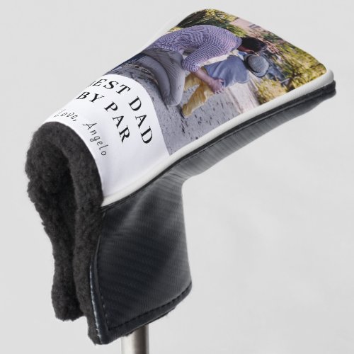 Best Dad By Par Custom Photo Golf Head Cover