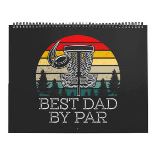 Best Dad by Par Dad Disc Golf Calendar