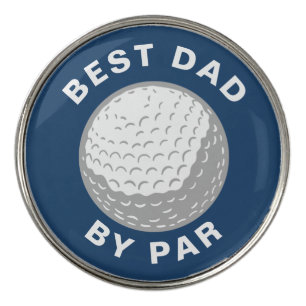 Best Dad By Par Fathers Day Custom Golf Ball Marker