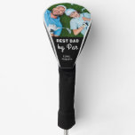 Best Dad By Par Father's Day Custom Photo Golf Head Cover Best Dad By Par Father's Day Custom Photo Golf Head Cover