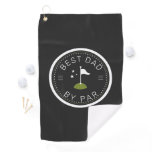 Best Dad By Par | Father's Day Gift Golf Towel Best Dad By Par | Father's Day Gift Golf Towel