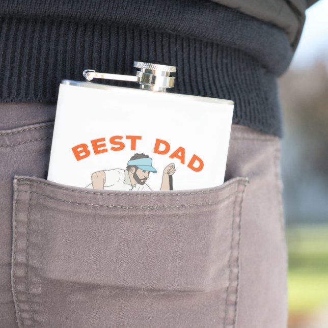 Best Dad By Par Flask (In Situ)