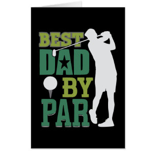 Best Dad By Par Funny Father's Day Card