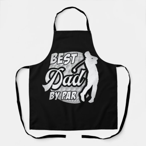 Best Dad By Par Golf Lover Fathers Day Apron