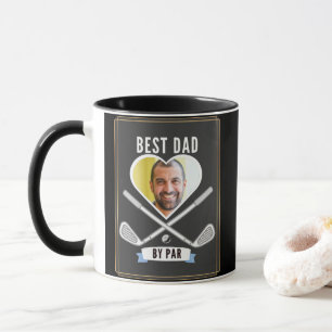Best Dad by Par Golf Lover Father's Day Funny Mug