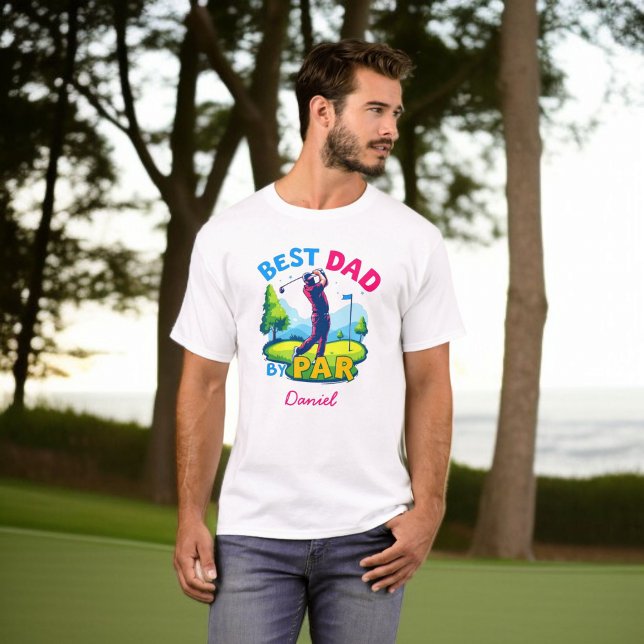 Best Dad By Par | Golf Lover Father's Day T-Shirt (Creator Uploaded)