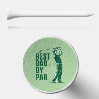 Best Dad by Par Golf Tees